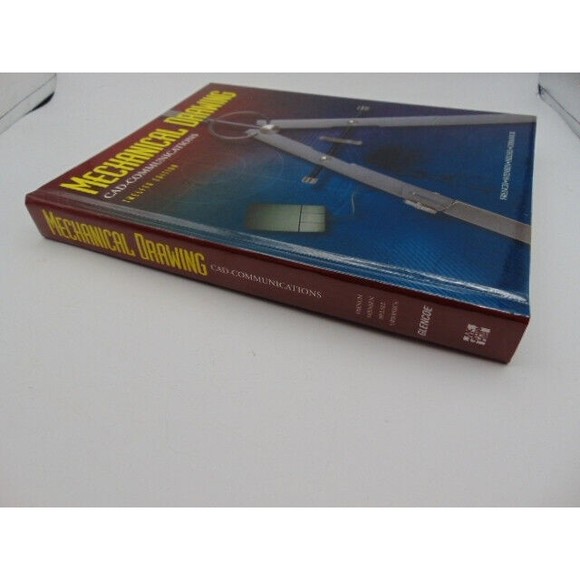 Mechanical Drawing Cad-Communications 12th Edition Text Book McGraw-Hill 1997 - Picture 2 of 16
